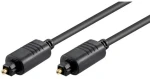 MicroConnect Toslink optický kabel 1m černá (TT610BKAD)