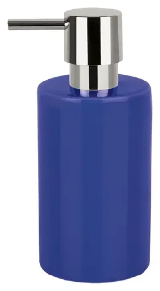 Spirella TUBE dávkovač mýdla modrý / keramika / 300 ml