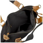 Stylová textilní kabelka na rameno Sofie, černá