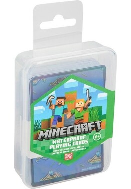 Minecraft Hrací karty do vody - Paladone