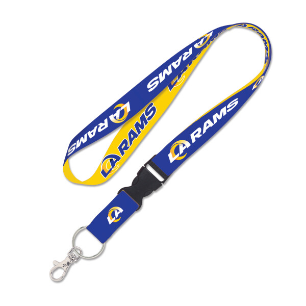 Wincraft Klíčenka Los Angeles Rams NFL Lanyard buckle 1"