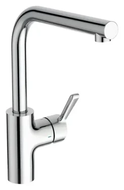 Ideal Standard Ceralife chrom / Dřezová baterie / Easy Fix+ / SmartShine / otočný výtok (BE239AA)