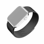 FIXED Mesh Strap Síťovaný nerezový řemínek pro Apple Watch 42 44 45mm černá (FIXMEST-434-BK)