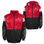 Outerstuff Dětská bunda New Jersey Devils Goal Line Stance Full-Zip Windbreaker Velikost: Dětské let)