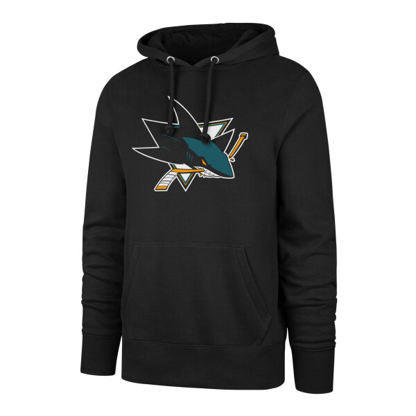 47 Brand Pánská Mikina San Jose Sharks Imprint 47 BURNSIDE Hood Velikost: