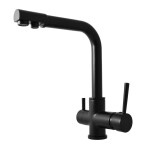 RAV Slezák - SEINA - Dřezová baterie na dvě vody, Černá - matná, 3,8" SE918.0CMAT