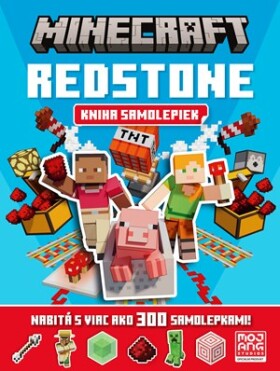 Minecraft - Redstone - Kniha samolepiek