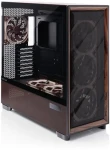 Antec Flux Pro Noctua Edition černá/dřevo / Skříň / E-ATX / 6x ventilátor Noctua / 2x USB-C / tvrzené sklo (0000013216)