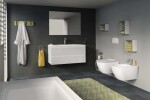 IDEAL STANDARD - ProSys Set předstěnové instalace, klozetu a sedátka Tesi, tlačítka Oleas M1, bílá ProSys120M SP16