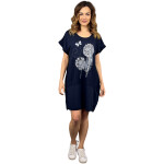 HOSH Dámské šaty Sora Velikost: UNI, Barva: Tyrkysová