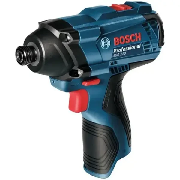 BOSCH GDR 120-LI Profesisional - Bez aku / Aku Rázový utahovák / 12V / 2600 ot-min / 3200 rázů-min / 100Nm / Bez aku (06019F0000)