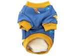Pogo mikina pro psa s potiskem Barva: Modrá, Délka zad (cm): 28, Obvod hrudníku: 34 - 38 cm