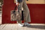 Stylová kabelka Reisenthel Daily Shopper Leo fake fur