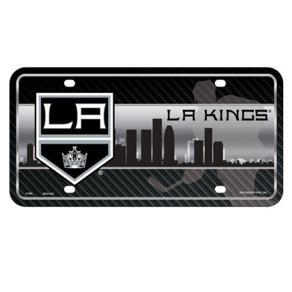 Rico Cedule Los Angeles Kings NHL Metal License Plate