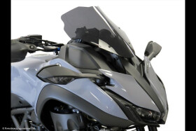 Yamaha Niken GT 18-25 Adventure Sports plexi štít Powerbronze 345 mm - jantarová