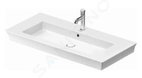 DURAVIT - White Tulip Nábytkové umyvadlo 1050x490 mm, 1 otvor pro baterii, s WonderGliss, bílá 23631000001