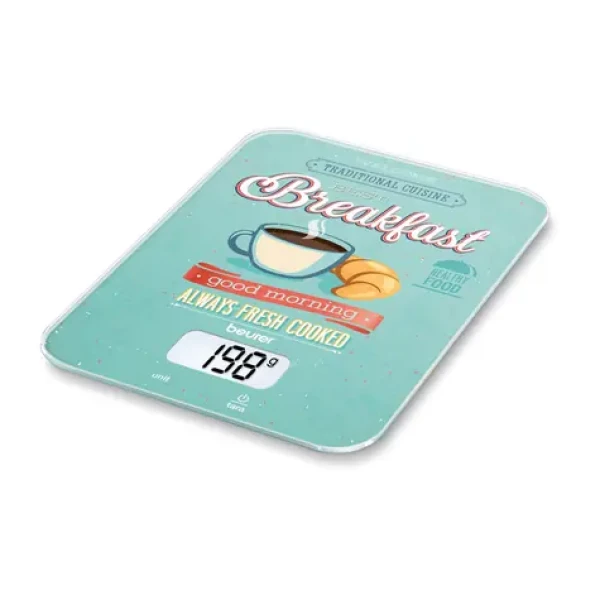 Beurer KS 19 Breakfast / digitální kuchyňská váha / max. 5 kg / funkce TARE / dotyk. tlačítka (BEU-KS19)