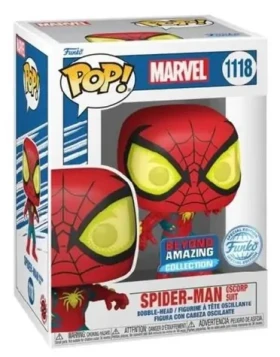 Funko POP! Beyond Amazing Spider Man Oscorp Suit (Marvel) Special Edition