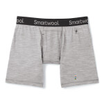 Pánské merino boxerky SMARTWOOL Men's Merino Boxer Brief Boxed, Light Gray Heather velikost: M