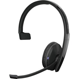 EPOS 1000896 Sluchátka Over Ear Bluetooth® mono černá Potlačení hluku regulace hlasitosti, Vypnutí zvuku mikrofonu telefon