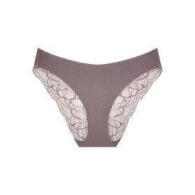 Dámské kalhotky Body Make-Up Illusion Lace Highleg Tai - Triumph naze béžová (00NZ) 046