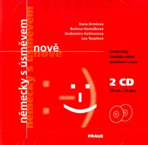 Německy s úsměvem nově CD /2ks/ - Dana Drmlová