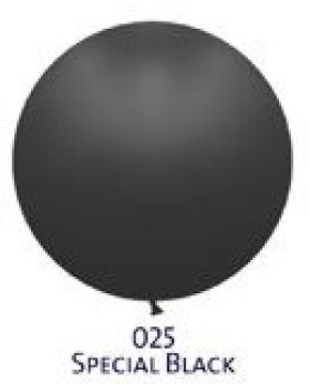 Obří balónek černý belbal Obří balónek černý belbal