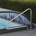 Domet Madlo pro skimmerové bazény délka 1210 mm - z ručně leštěné nerezové oceli AISI-316Ti