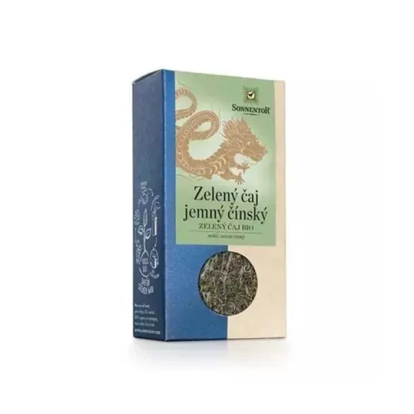 BIO Zelený čaj jemný čínský sypaný - Sonnentor (100 g) (74665-1-100g)