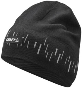 Craft ADV Nordic Training Merino Čepice červená - Běžecká čepice CRAFT ADV Nordic Training Merino - černá Velikost textilu: S-M