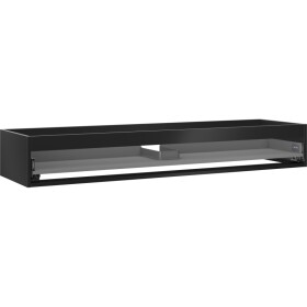 MEXEN - Box-A skříňka pro umyvadlo 160, 1 šuplík, černá mat 91AX0-1600-235-1-71