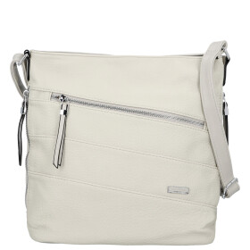 Trendy dámská koženková crossbody kabelka Tande, šedá