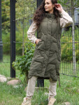 Dámská vesta BLH220050F Khaki - Perso XXL