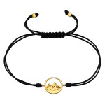 LUNICA Provázkový náramek ZLATÉ HORY 0398