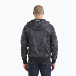 Pánská přechodová bunda Athletic Logo černo-šedá - Pitbull L