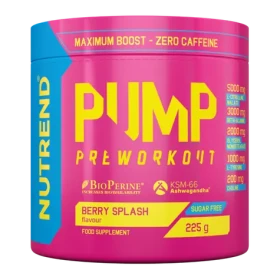 PUMP - Nutrend (berry splash, 225 g) (77683-1-225g-berrysplash)