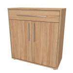 Nábytek Mikulík Komoda ELITE S - hl. 43 cm ROZMĚR: (š/v/h) 80 x 86 x 43 cm
