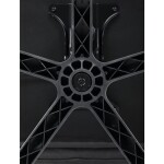 Křeslo kancelářské, šedá ekokůže, houpací mechanismus