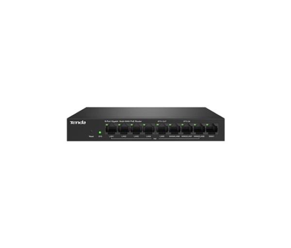 Tenda G0-8G-PoE 9xRJ45 Gigabit PoE Router 8xPoE 802.3af/at, 10/100/1000Mbps EDF_1049011