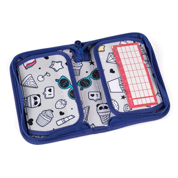 Dvouklopový školní penál PENN 25074