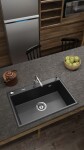 DEANTE - Eridan černá - Granitový dřez ZQE_N103