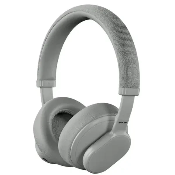 SENCOR SEP 720BT GY šedá / Bezdrátová sluchátka / Bluetooth 5.3 / 500mAh / USB-C (8590669355990)