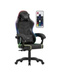 Huzaro Force 2.7 RGB černá / Herní židle / nastavitelná / nosnost až 140 kg / látka (HZ-FORCE 2.7 RGB BLACK)