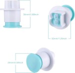 Dortisimo Plastové vypichovače Abeceda velká (26 ks)