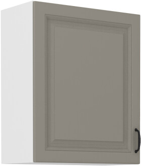 Horní skříňka Stilo 60 G-72 1F Barva korpusu: Bílá, Barva dvířek: Clay Grey