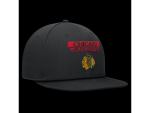 Fanatics Pánská Kšiltovka Chicago Blackhawks AP Rink Prime Structured Mid Crown Adj. Squarevisor Snapback