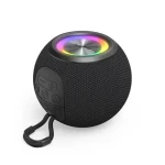 Hama Ball Bluetooth reproduktor černý / 5 W / LED podsvícení / AUX-in / USB-A / microSD slot (188237)