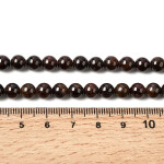 Přírodní granát - ∅ 6 mm - 1 ks