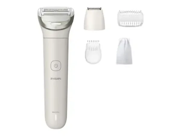 Philips BRL147/00 Lady Shaver Series 8000 bílá / Dámský holicí strojek / Wet Dry / Li-ion baterie / záruka 2 roky (BRL147/00)