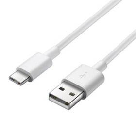 PremiumCord kabel USB 3.1 C-M - USB 2.0 A-M 1m / rychlé nabíjení 3A / bílá (ku31cf1w)
